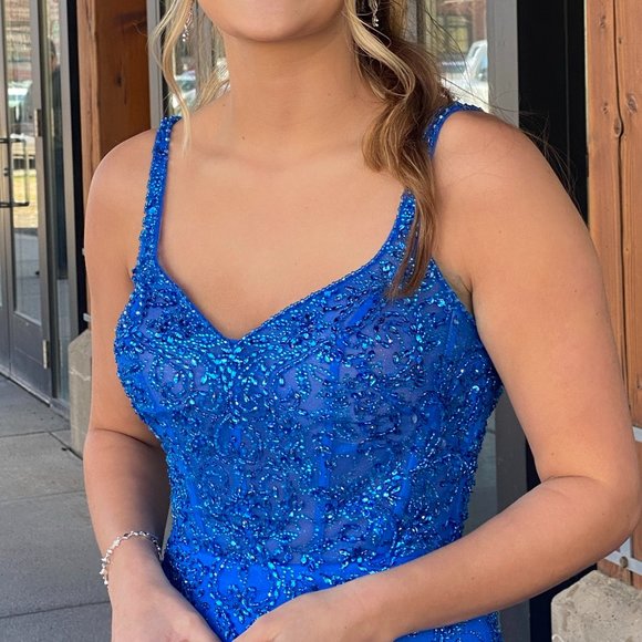 Mori Lee Prom Size 6 Like New - Picture 5 of 14